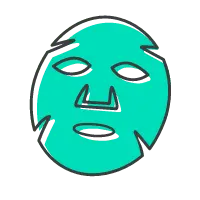 Green Mask - expression - Transparent Layer PNG