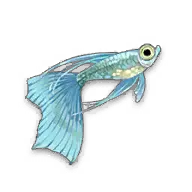 Flying Fish - blue - No Watermark PNG