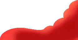 Red Clouds - color - No Background PNG
