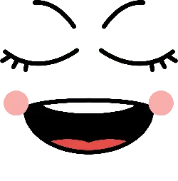 Smiling Face - red - smile - No Watermark PNG