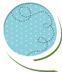 Blue Circle - graphic design - abstract art - Lossless PNG