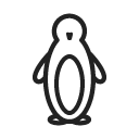 Penguin - cute - Curated PNG