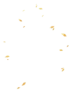 Golden Leaves Falling - nature - PNG Images