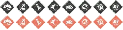 Fan、Kite、Moon、Lotus、Dragon、Monkey、Fox - fox - High Resolution PNG