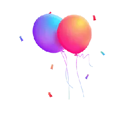 Colorful Balloons - High Resolution PNG - High Resolution PNG