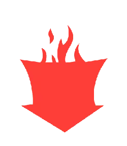 Flame Arrow - High Quality PNG