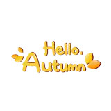 Hello Autumn - text - PNG Images
