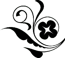 Star Shape - geometric shape - black background - Transparent Background PNG