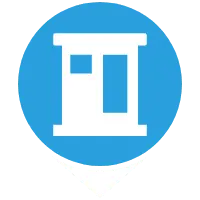 Blue Building Icon - Lossless PNG