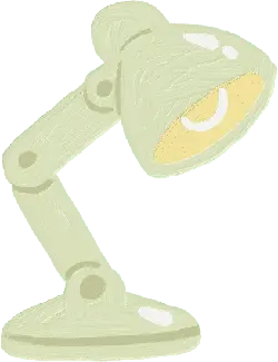 Desk Lamp - lighting - study - High Resolution PNG