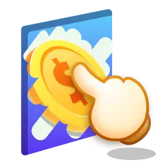 Click Coin - interactive - Free Download PNG