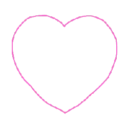Pink Heart Shape Pattern - Fast Download PNG