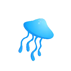 Jellyfish - marine life - Designer's Pick PNG