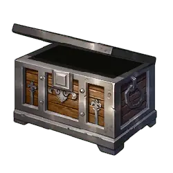 Wooden Safe - decorative - No Background PNG