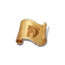 Gold Scroll Ring - ring - High Resolution PNG