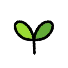 Green Leaf Logo - Transparent Background PNG