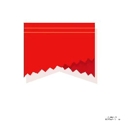 Red Flag - graphic design - PNG Images