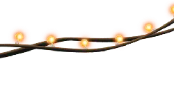 String Lights - holiday - warmth - No Watermark PNG