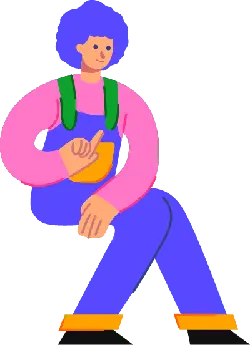 Person in Overalls - overalls - PNG Images