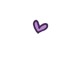 Heart Shape Pattern - simple - line - Transparent Background PNG