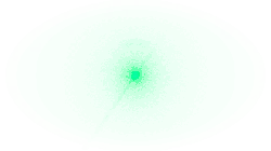 Green Light Spot - bright light - No Background PNG