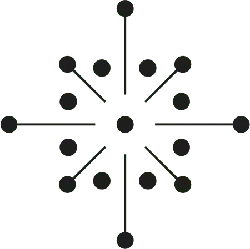 Star Pattern - symmetry - Popular Download PNG
