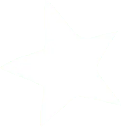 Star - white - geometric - No Background PNG