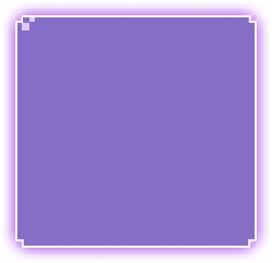 Purple Rectangle Frame - High Quality PNG
