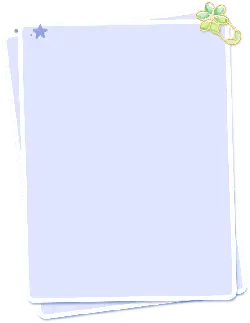 Blue Card - border - PNG