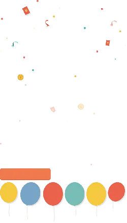 Colorful Balloons - decoration - holiday - PNG