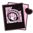 Black Spade Cat - heart shape - Free Download PNG