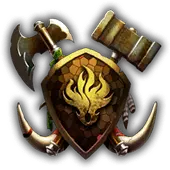 Lion Head Shield - weapon - Free Download PNG
