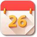 Calendar Icon - red - Designer's Pick PNG