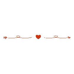 Heart Arrow - simple - Transparent Background PNG