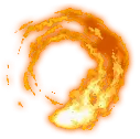 Rotating Flame - energy - No Background PNG