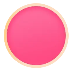 Pink Circle Object - PNG Images