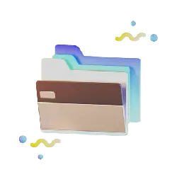 Folder Icon - information - data - High Resolution PNG