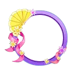 Flower Ring - purple - Transparent Layer PNG