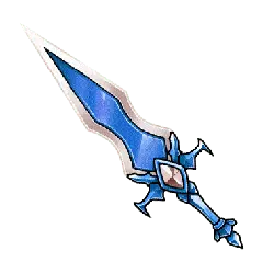 Blue Gem Sword - No Watermark PNG