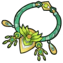 Green Necklace - jewellery - High Resolution PNG