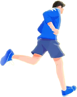 Man Running - energy - High Resolution PNG