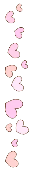 Pink Heart Pattern - simple - No Watermark PNG