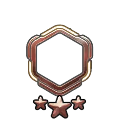 Hexagon Badge - stars - badge - Transparent Layer PNG