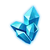 Blue Crystal - shining - No Watermark PNG