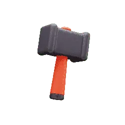 Hammer - red - Lossless PNG