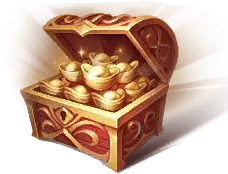 Treasure Chest - glowing - Free PNG