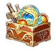Treasure Chest - key - No Background PNG