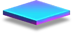 Colorful Cube - gradient - abstract - High Resolution PNG