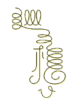 Gold Spiral Decoration - Designer Recommended PNG