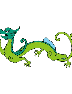 Green Dragon - green - Fast Download PNG